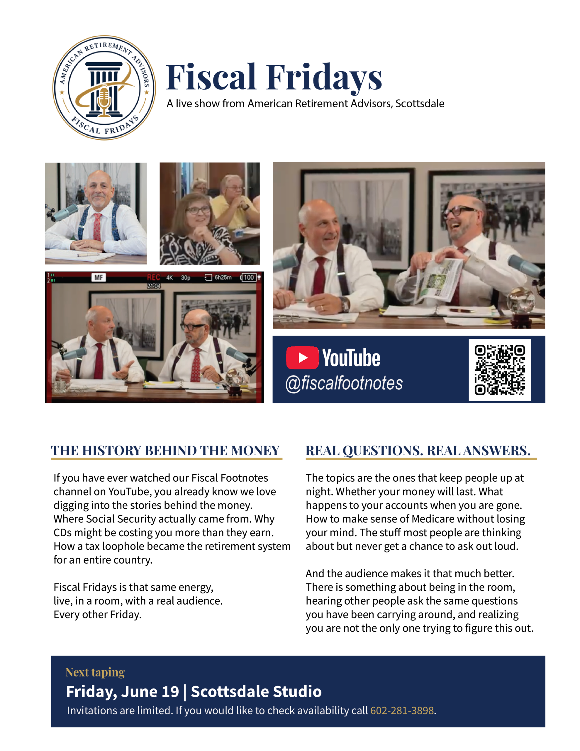Fiscal Fridays Promotional